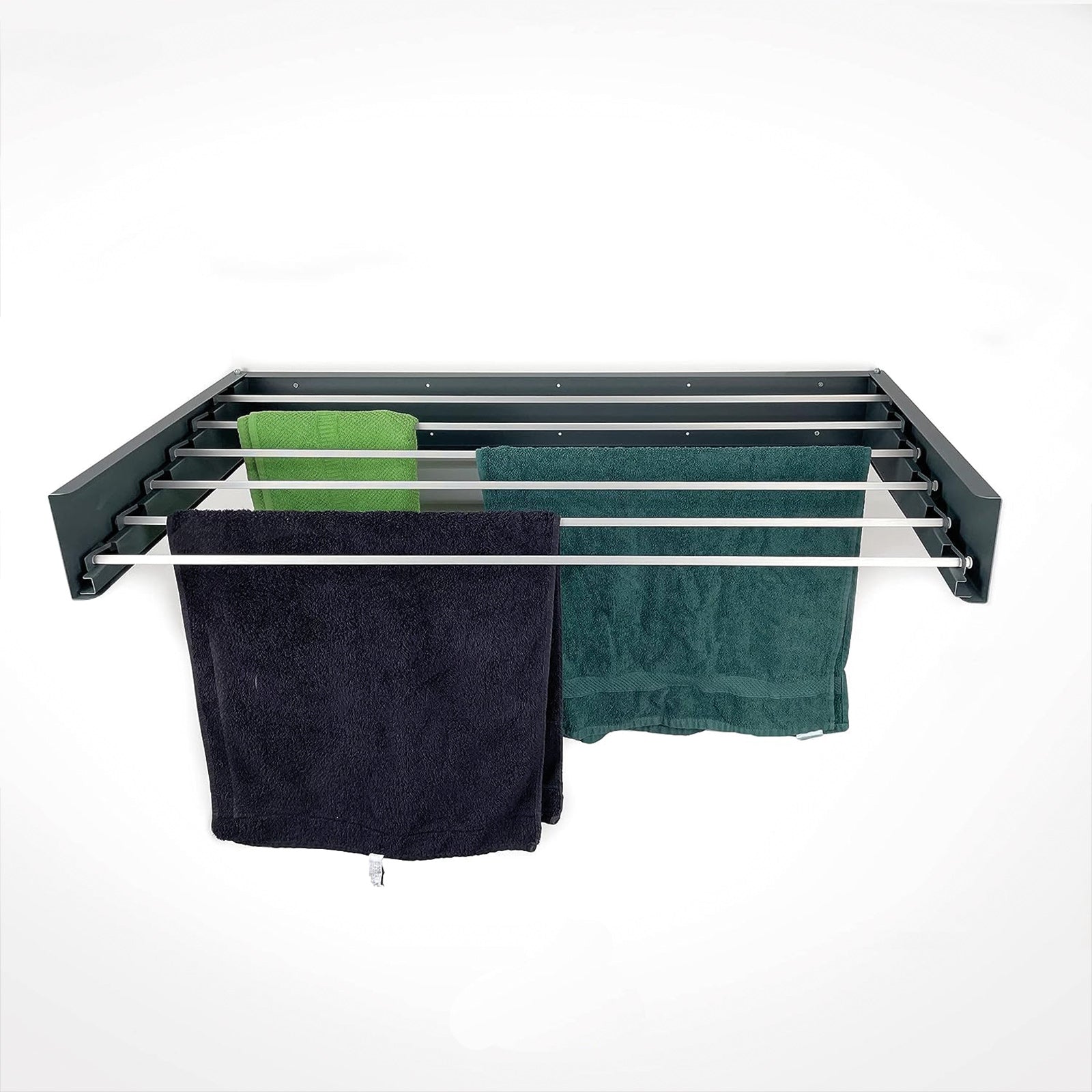 Retractable Clothesline Extendable Drying Rack Foxydry Hide