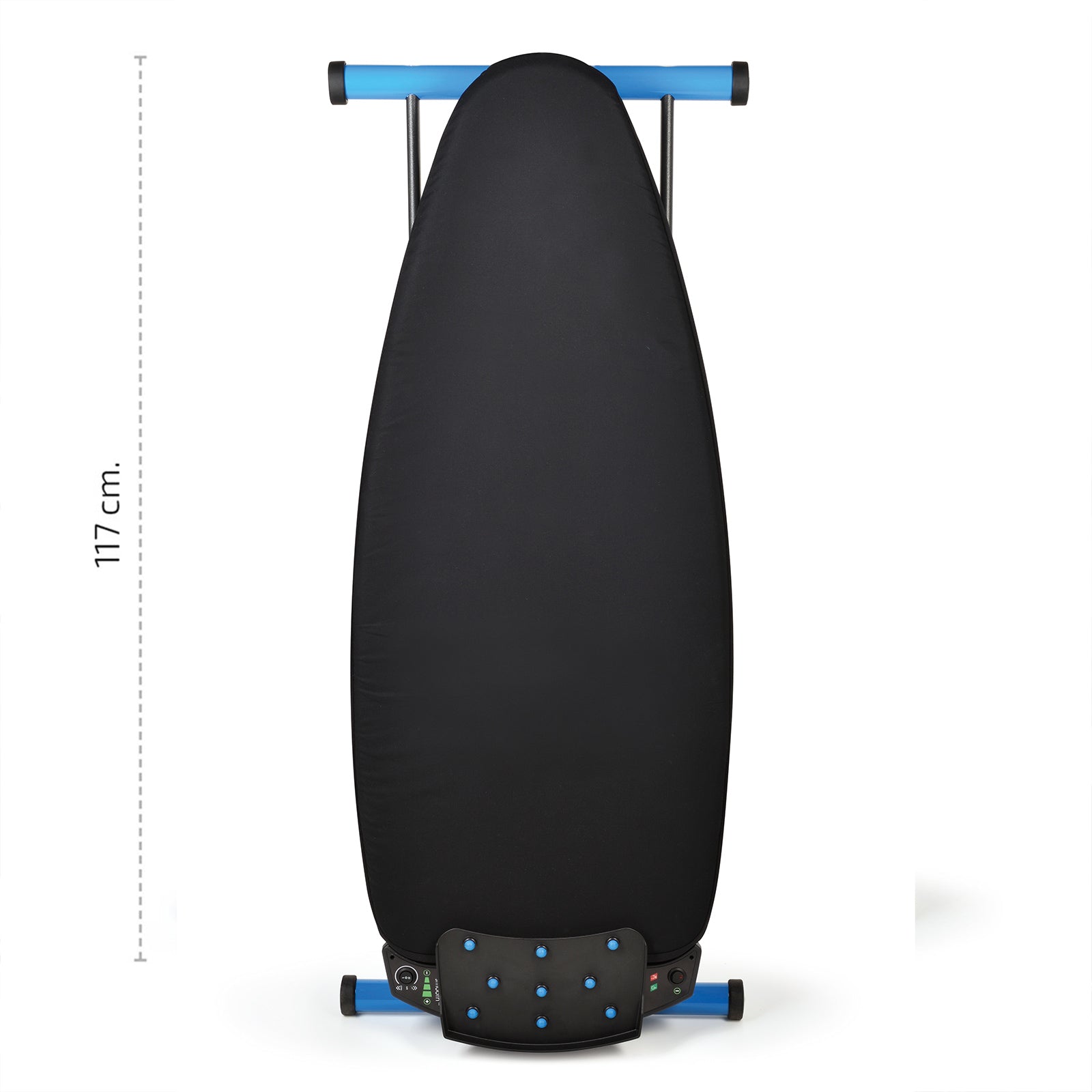 Planche à Repasser Pliante Noire aspirante et soufflante avec Support de  chaudière, chaudière et Fer à Repasser Foxydry Vivo Full Steam